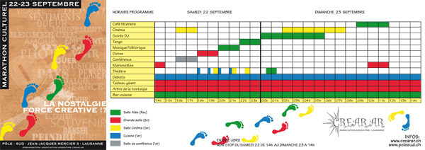 depliant marathon culturel